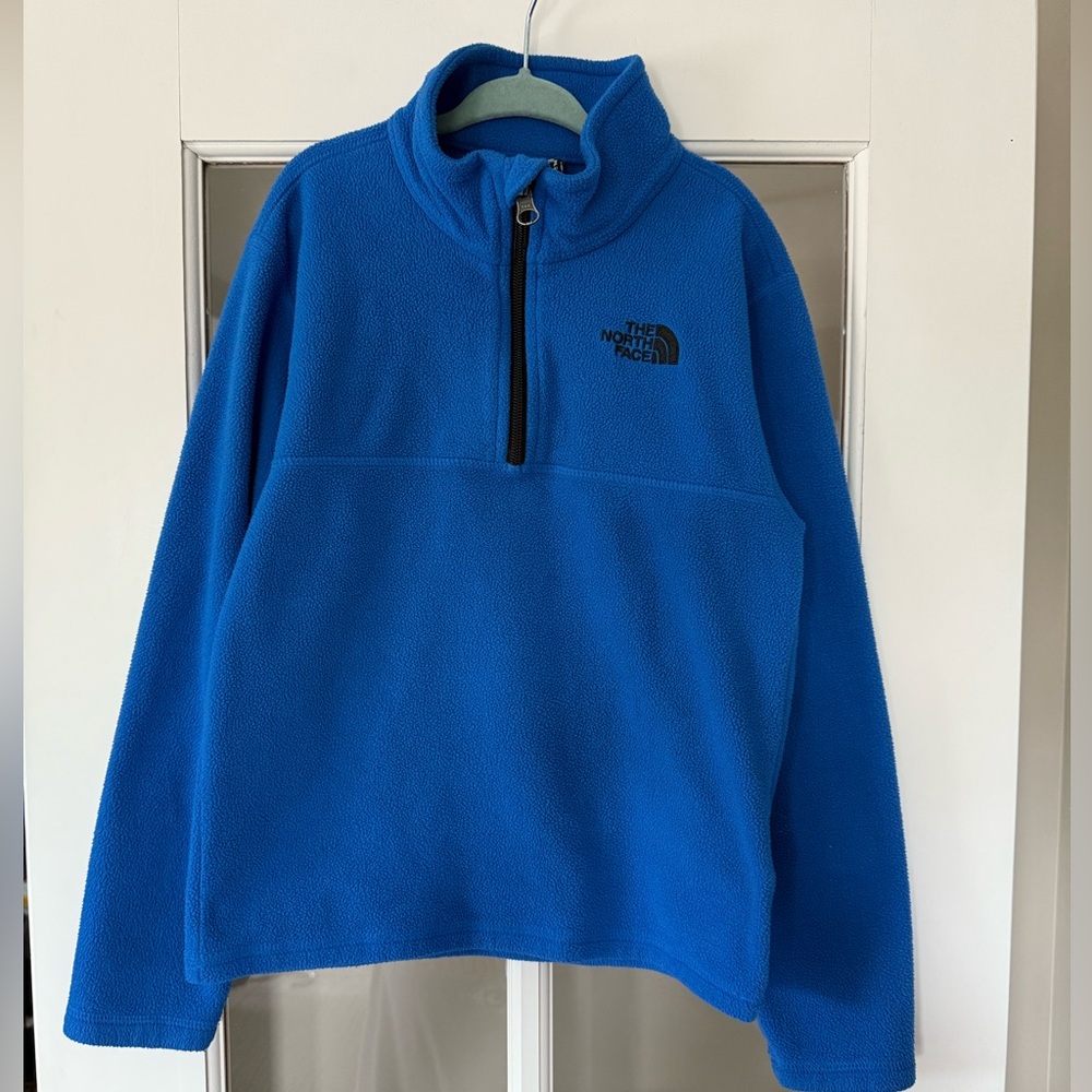 The North Face Vibrant Blue Fleece Quarterzip